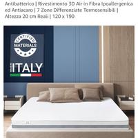 Materasso una piazza e mezza