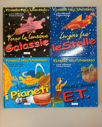 Viaggio nell’universo - 4 volumi Albanese e Pacini