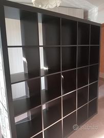 kallax nuova nera 25 scomparti