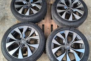 Cerchi e gomme 17 Renault 