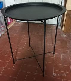 Tavolino Rotondo --- SmoNTAbile NErO---