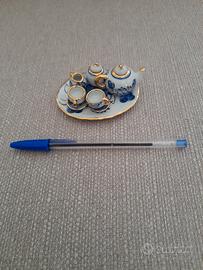 Set mini teiera in porcellana 