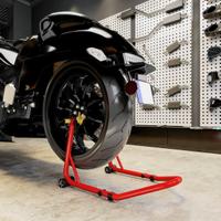NUOVO cavalletto alzamoto con ruote moto scooter