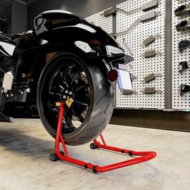 NUOVO cavalletto alzamoto con ruote moto scooter