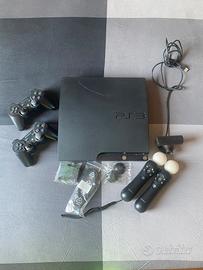 ps3 + telecomando + move + giochi