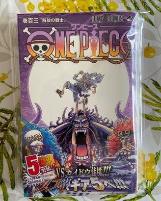 ONE PIECE VOLUME 103 PRIMA STAMPA JAP CON  OBI