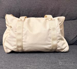 Borsa bauletto originale Borbonese bianca