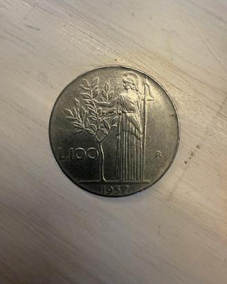 100 lire 1957