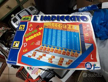 Gioco da tavolo l'impiccato play family globo