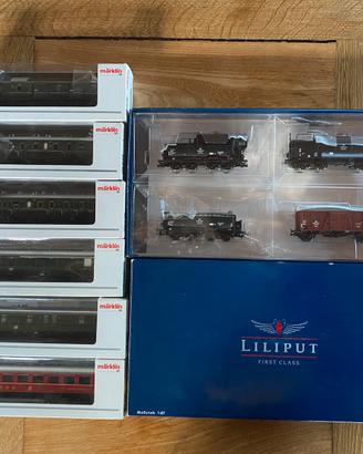 BLOCCO MODELLI TRENO MARKLIN FLEISCHMANN LILLIPUT
