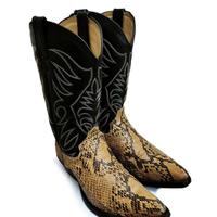 Cowboy Stivali Texani Pitone Uomo Rodeo USA EU 42