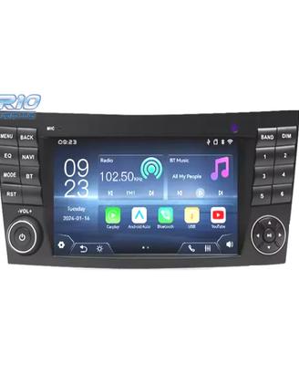 RADIO NAVIGATORE 7" PER MERCEDES CL. E W211 CLS W
