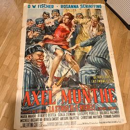 Manifesto originale cinema anni 60’