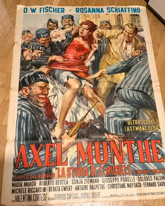 Manifesto originale cinema anni 60’