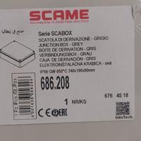 Scatola Derivazione SCAME SCABOX 680.208 NUOVA 