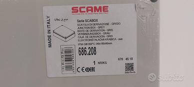 Scatola Derivazione SCAME SCABOX 680.208 NUOVA 