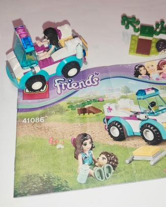 Lego Friends 41086 L'ambulanza degli animali