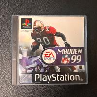 Madden NFL 99 PS1 Pal EA Sports Football Americano