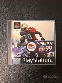 Madden NFL 99 PS1 Pal EA Sports Football Americano