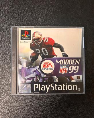 Madden NFL 99 PS1 Pal EA Sports Football Americano