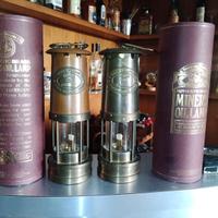 lampada ad olio 1860 con certifacato