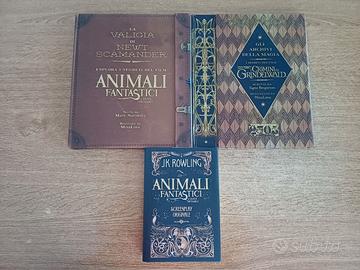 Animali Fantastici – 3 libri (scenegg.+backstage)