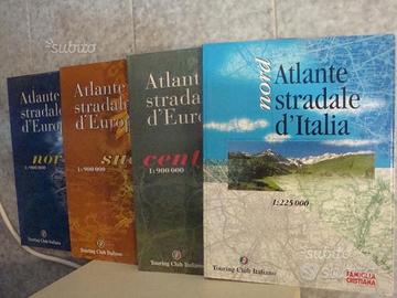Atlante Stradale D'Europa e D'Italia Touring Club