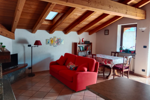 Casa vacanze vicino ad Aosta sulla strada per Pila