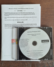Lenovo Windows Server 2019 STD Rok (16 Core) multi
