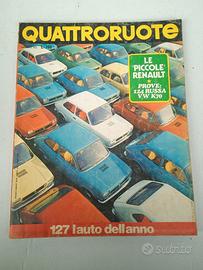 Rivista quattroruote Gennaio 1972 n°193