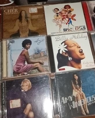 Lotto Di 12 CD Audio Artiste Americane