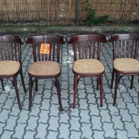 Sedie depoca in paglia di vienna