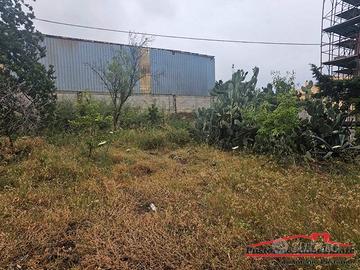 Gallina- Ampio terreno fronte strada con magazzino