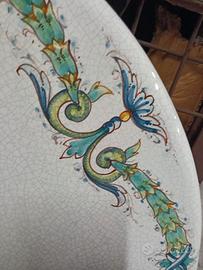 Piano tavolo in pietra lavica