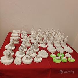 Lotto 52 Statuine da Presepe 