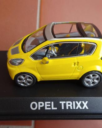 Opel Trixx Concept giallo in scala 1/43