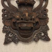 Maschera Lignea Spirito Protettore di Bali