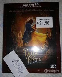 Combo Blu Ray 2D + 3D La Bella e la Bestia