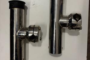 Portacanne inox