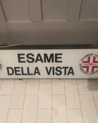 Insegna luminosa vintage