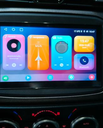 autoradio Android auto 7 pollici  Giulietta + retr