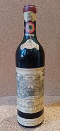 bottiglia vino storico Villa antinori  1955