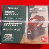 parkside batteria caricabatterie Garanzia 20V 2AH 