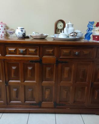 Credenze vetrina in legno