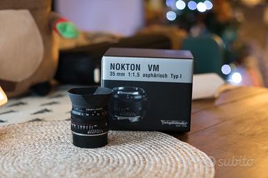 Voigtlander Nokton VM 35mm f/1.5 Asph - Leica