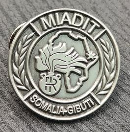 Distintivo Miadit Gibuti Somalia Carabinieri 