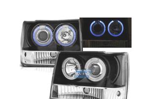 FARI JEEP GRAND CHEROKEE 93-98 OCCHI ANGELI NERO