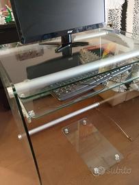 Scrivania vetro