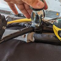 Erogatore completo cressi m5 e Ellipse black