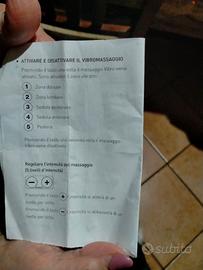 poltrona massaggi  per anziani 